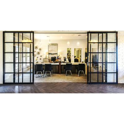 China China Suppliers Waterproof Aluminum Frame Top Sliding Glass Doors Patio Slide Glass Door Aluminum Waterproof Double Glazed Aluminum for sale