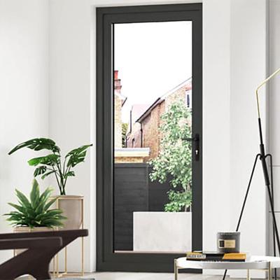 China Bedroom Door Design Lower Prices Waterproof Modern Interior Aluminum Doors for sale