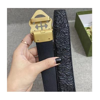 China High Quality Gift Daily Use Cow Leather Strap Belts For Men Colorful Genuine Leather Belt for sale