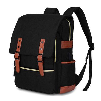 China With Color USB Charger Backpack Multifunctional Nylon Smart Backpack Large Capacity Notebook Backpack for sale