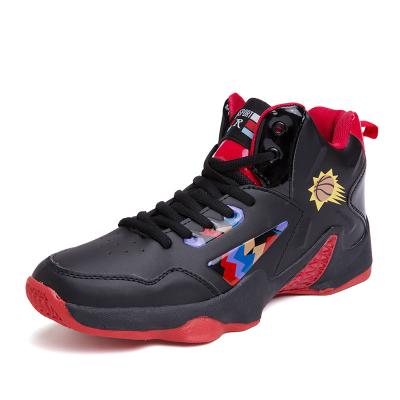 China Sweat Absorbant Anti Slip Basketball Shoes , High Neck Basketball Shoes for sale