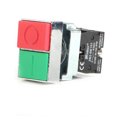 China Electronic Control System 220V BW8465 Double Push Button Switch Without Light Gray for sale