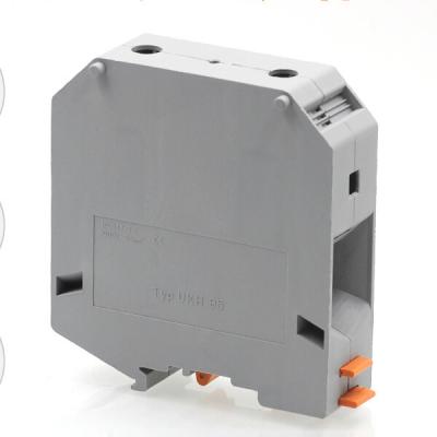 China Din Rail Fitting UK Terminal UKH95 Terminal Block Modular Voltage Terminal Block for sale