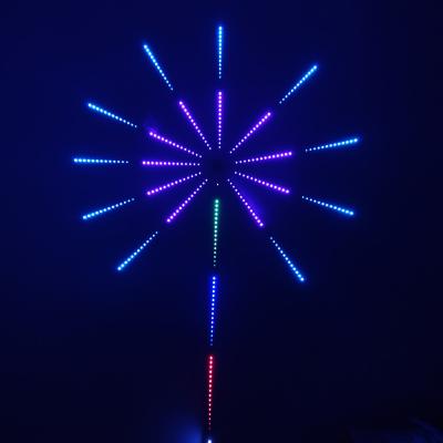 China New Atmosphere Lamp Factory Stock Magic Color Fireworks Lights With Safety 5V Voltage Home Balcony Atmosphere For Parties for sale