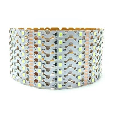 China Hotel Factory Hot Sale DC12V SMD 2835 Static Color S Shape Zigzag LED Strips 60 LED/M Flexible Strip Light for sale