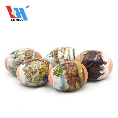 China Waterproof PVC/PET Shrink Sleeve Label For Joy Easter Eggs Packaging Custom Accept for sale