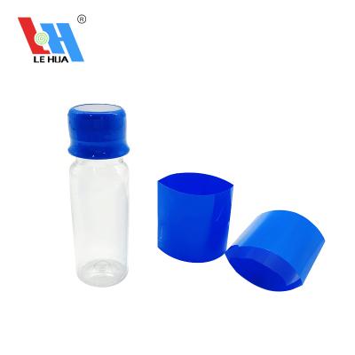 China Waterproof Cheap Custom Colored Seamless PVC Blow Mold Heat Shrink Sleeve Label Wrap For Bottle Cap for sale