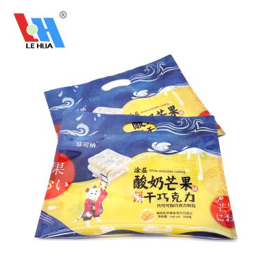 China Wholesale Moisture Proof Food Packaging Plastic Dry Bag Pouch Package Cookie Chocolate Mango Yogurt Snacks Custom Logo for sale