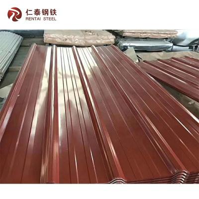 China Automobile PPGI covering sheet price! Cold Rolled Soft Alloy 18 Gauge 0.4mm Thick Ms Alu Color Coated Roofing Sheet for sale