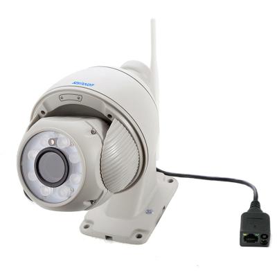 China 1.0MP 4X Digital Zoom WIFI IP PTZ Camera Support 128G TF Card Slot for sale