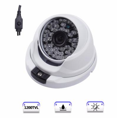 China 1200TVL AHD CCTV Camera Security Camera 48 IR LED Night Vision With OSD Menu for sale