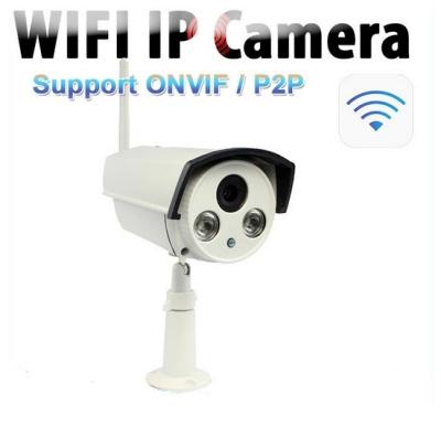 China 1.0 Megapixel ONVIF Outdoor Wireless IP Camera For Home , 360 Degree Analog for sale