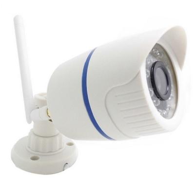 Cina 720P bianchi impermeabilizzano la videocamera di sicurezza di rete della macchina fotografica HD del CCTV WIFI in vendita