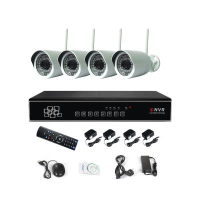 China 2MP 4MM Small Camera NVR Kits Cctv Camera Kit Surveillance Systems for sale