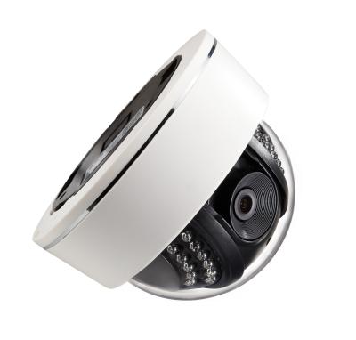 Cina macchina fotografica dell'interno leggera della cupola del IP della spina di 2.0MP POE 4mm & della nuvola di sicurezza 30pcs LED del gioco in vendita