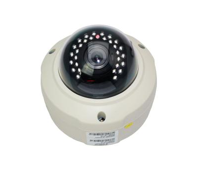 China Plug / Play Built-in POE Vandalproof Secuirty Dome  WDR IP Camera for sale