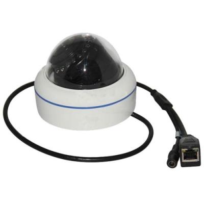 China 720P H.264 WDR Vandal Proof Dome Camera Internet Surveillance Camera DC12V / 1A for sale