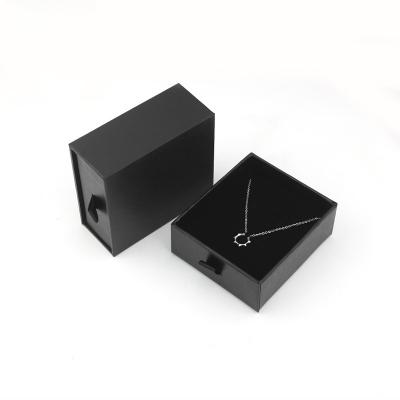 China Eco-friendly Custom Ring Earring Box Luxury Jewelry Packaging Box Watches, Jewelry, Accessories Eyewear Gift > Necklace Small White Drawer Jewelry Boxes for sale