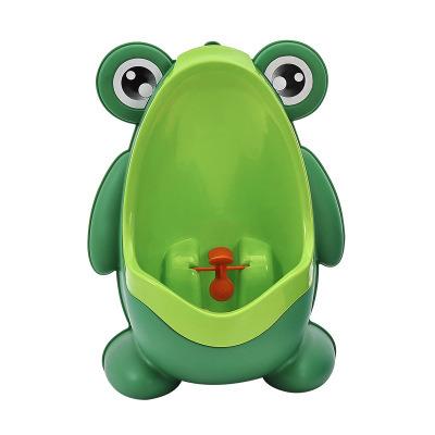 China Wall Mounted Portable Plastic Frog Urinal Toddler Boy Potty Seat Potty Training Urinal For Boys for sale