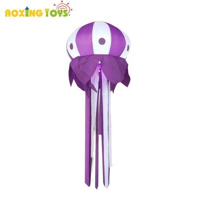 China 2m Oxford High Lager Jellyfish Light Balloon Inflatable Led Suspended Advertising Inflatables for Party Wedding Nightclub with airblown for sale