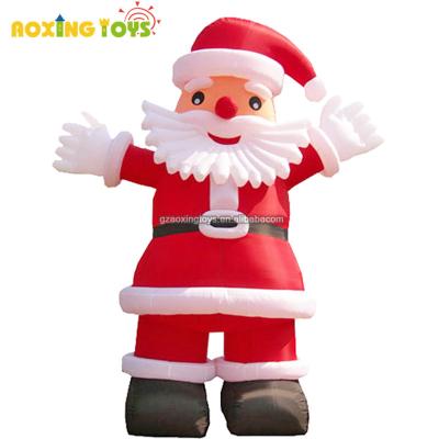 China Outdoor Giant Inflatable Santa Claus Oxford / PVC Advertising Inflatables Christmas Decorations For Event Party Supplies for sale