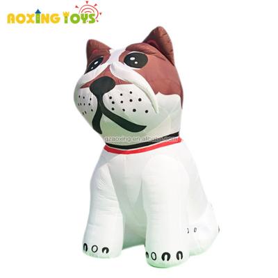 China Customized Advertising Inflatables Giant Outdoor Decoration Inflatable Dog Cartoon Balloon With Airblown For Yard Party Event for sale