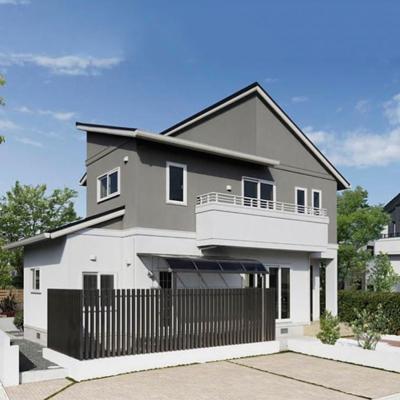 China Modern Light Steel Prefab Luxury Double Story Villas Modern House ALC Panel+gypsum Panel /bamboo Fiberboard Panel Double Story Villas Modern RCB Hotel for sale