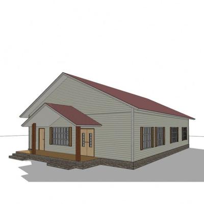 China One Story Modern Prefab Para Small House Contenedores Prefab Homes To Build Cheap for sale