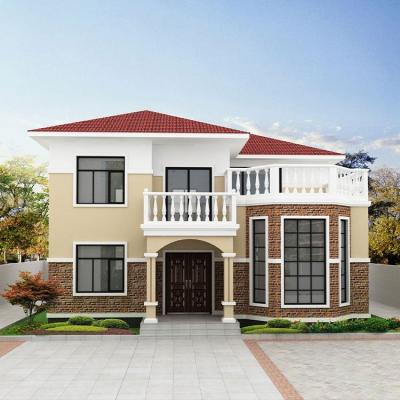 China Modern Multi Storey Prefab Steel Structure Homes And Villas Are Solid And Durable for sale