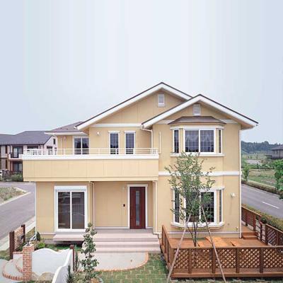 China Customization modern prefab houses nice finish commerical looking country villa for sale for sale