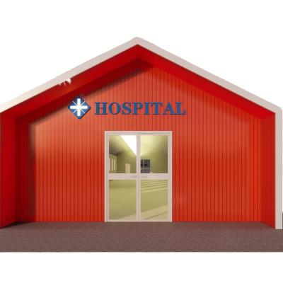 China Modern Hot Multy House Construction Products Cabin Hospital Prefab Steel Purpose Products for sale