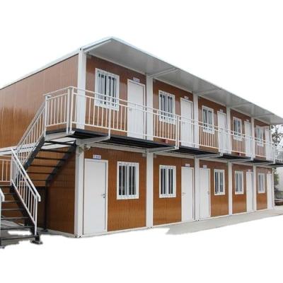 China 2021 Anti-earthquake luxury prefab container villa house with kitchen for sale