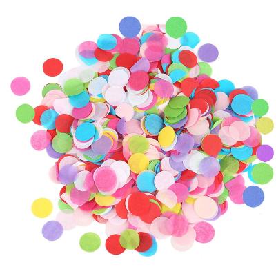 China Eco - Friendly Materials 1.5cm 500G Confetti For Wedding Birthday Party Decoration for sale