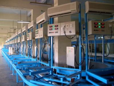 China Electronic Air Conditioner Production Line floor - type AC Performance Testing System for sale