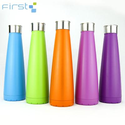 China High Quality Colorful 450ml Reusable Metal Water Bottle Stainless Steel Vacuum Viable for sale