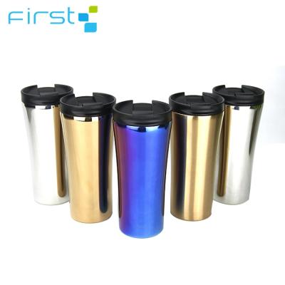 China New Design 17oz 500ml Travel Stainless Steel Viable Leakproof Double Wall Insulated Outdoor Coffee Mug for sale