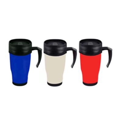 China 450ml 13oz Heat Resistance Drinking Mug Viable Plastic Coffee Mug for sale