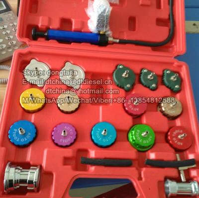 China DT-A3309 Cooling System&Radiator Cap Pressure Tester (21pcs) DT-A3309 for sale