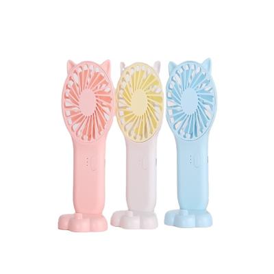 China Cool Cute Pet Mini Hotel Summer Fan USB Charging Pocket Mute Fan for sale