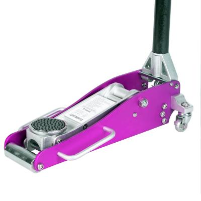 China MINGLANG Car Aluminum Floor Jack With Two Tone Pump Position 1.5 Oil Pump Jack for sale