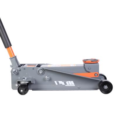 China Car High Rise 3 Ton Trolley Jack Car  With Double Pump 130-465MM Lifting Range for sale