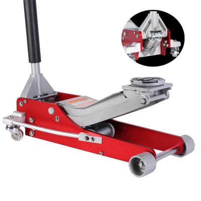 China Car Hydraulic Trolley Jack Car Cylinder 75-500MM Lifting Range With Double Pump IRON Material for sale