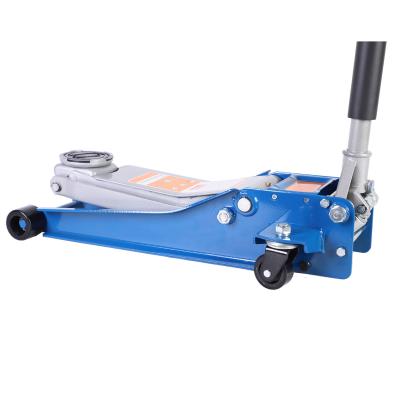 China Car Ram Hydraulic Floor Jack With Double Pump IRON Material  12 Months Warranty for sale