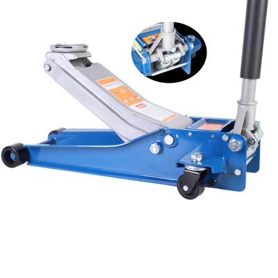 China MINGLANG Car Hydraulic Floor Jack 2t Pressure  MLQW-1007 With Double Pump IRON Material for sale