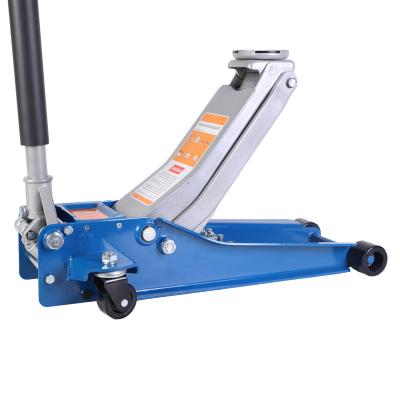 China MINGLANG Car Hydraulic Floor Jack Lifter 12 Months Warranty With Double Pump IRON Material for sale