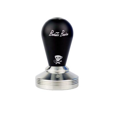 China Popular Fashionable Devil Stocked Model All Aluminum Stainless Steel Handle Needle Coffee Tamper 58mm Espresso Coffee Tamper for sale