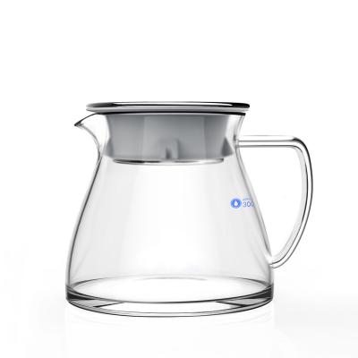 China Viable Hot Selling Multifunctional High Quality Glass Coffee Sharing Pot Teapot Filter Pot Kettle for sale