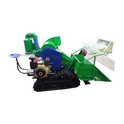 China paddy rice wheat harvester and thresher Farm Harvester Machine gasoline engine for sale