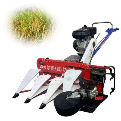 China Power tiller reaper price of wheat rice harvester machine Rice Harvester Machine for sale