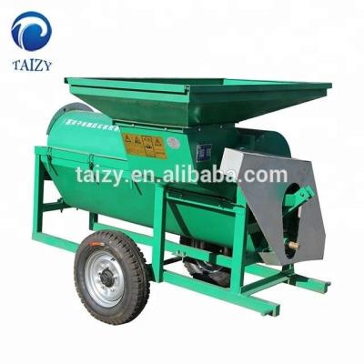 China Pumpkin melon seeds harvesting and shelling machine Farm Harvester Machine en venta